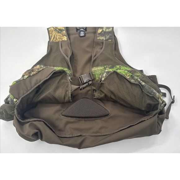 Mossy Oak Obsession Hunting Vest Mens XL Camo Bird Fowl Pockets Outdoor Hiking - Picture 6 of 15